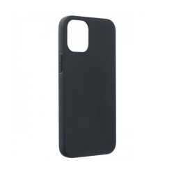 Capa de Silicone Mole para Apple iPhone 12 Mini Preto Capa de Silicone Mole para Apple iPhone 12 Mini Preto